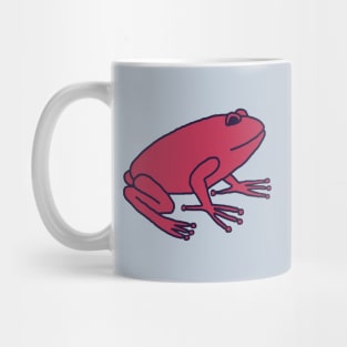 Viva Magenta Color of the Year 2023 Frog Mug